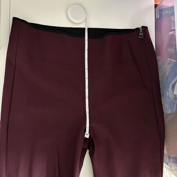 Athleta Interstellar Tight Leggings High Rise Antique Burgundy Size 8 - Picture 11 of 16